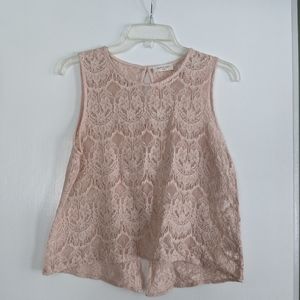 Sophie Rue Lace Blush tank top
